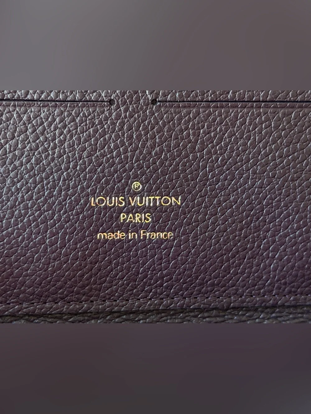 Louis Vuitton large zippy Wallet in Monogram Empreinte leather